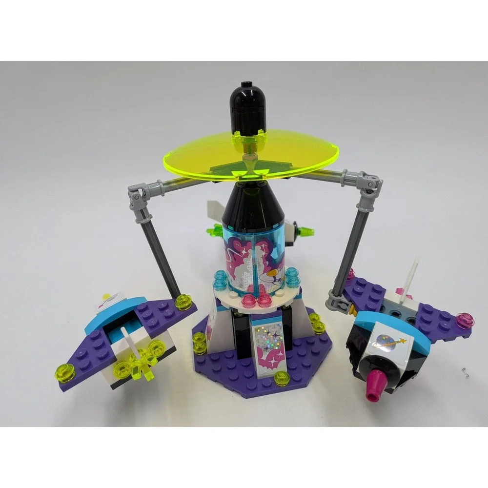 LEGO Friends Amusement Park Space Ride 41128 Retired 2016 Set with Olivia Figure
